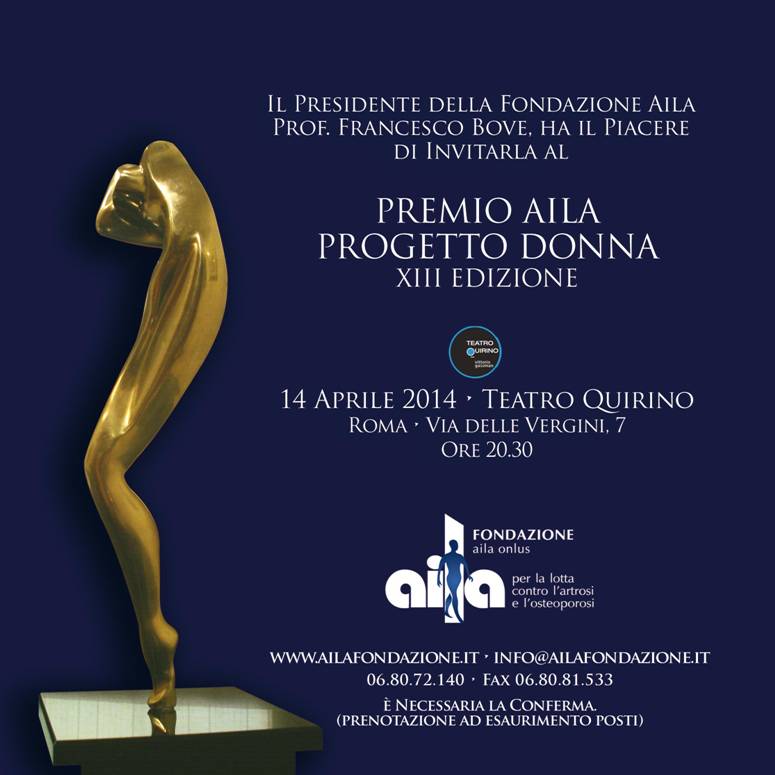 INVITO | PREMIO AILA 2014.... clicca per ingrandire